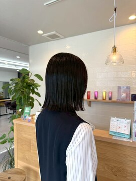 セレイン(serein) 切りっぱなしボブ