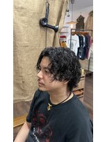 ギルド(Guild)&nbsp;サーフカール　メンズパーマ　メンズカット