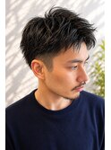 大人爽やかツーブロックショート