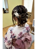 さくらの ヘアアレンジ