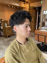 ローカス 花小金井北口店(LOCUS)&nbsp;フェードカット　アップバング