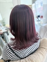 マロウイヴ(mallow eve)&nbsp;《花屋併設の美容院》カシスカラー