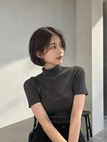 ワゴンバイアフロート(Wagon by afloat) 池袋20代30代髪質改善カラー小顔丸みショートボブ顔周り