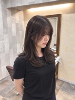 ファム(Fann.)&nbsp;艶感ダークブラウン×くびれレイヤーロング