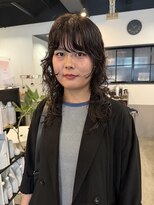 ドッグスター(dog star)&nbsp;レイヤーパーマニュアンスパーマくせ毛風パーマ登戸向ヶ丘遊園