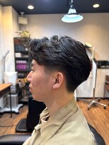 メンズツイン&nbsp;毛流れセンターパート