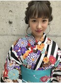 【kawase_mai】大人可愛い10代20代30代40代　浴衣アレンジ