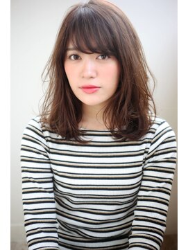 マリアバイアフロート(Maria by AFLOAT) 【重山】フェザーロングボルドーワンレンヴェールウェーブセミデ