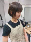 マッシュショートボブ