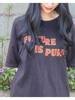 ホワイトルーム(White Room) 光で発色&透明感♪暗髪ネイビー♪