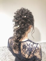 ソフィーズデザイン(Sofi's design)&nbsp;編みおろしハーフアップアレンジ