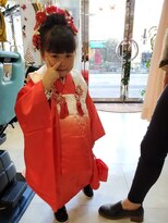ヘアースタジオエル 七五三(三歳)