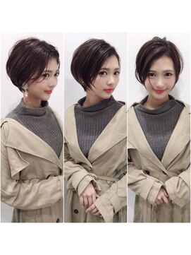 ビューイースト 亀戸 錦糸町(VIEW EAST) 大人の前下がりショートボブ