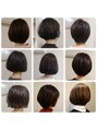 チェアー ヘアスパネイル(Chair hair spa nail)&nbsp;ナチュラルな感じのボブスタイルが得意です。