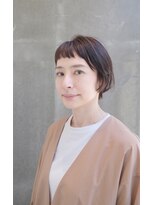 カエルムアヴェダ(CAELUM AVEDA)&nbsp;短かめバング × ショートボブ