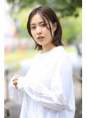 外ハネくびれボブ30代40代50代【恵比寿KIMIDORI】ショート