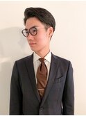 ビジカジビジネス七三フェードツーブロック