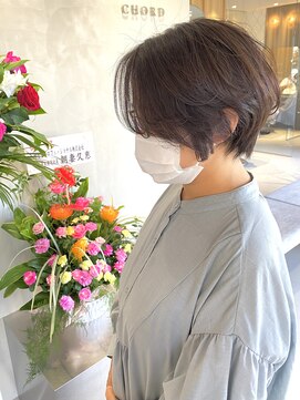 コード(Chord) 大人女性20.30.40代～　ハンサムショート☆［谷合］