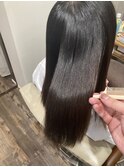 髪質改善ストレート