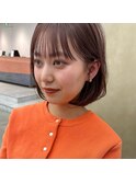 3分スタイリング ゆるふわボブ