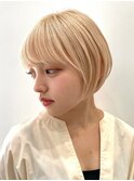 30代40代50代　大人女性/前髪ありショートボブ/ショートヘア