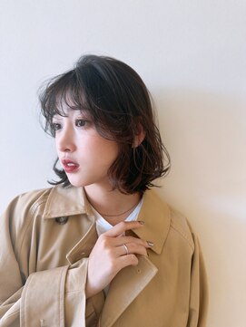 ナビバイケンジ(NaVI by KENJE) ボブも可愛い顔まわりカット