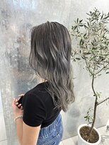 バサ 池袋東口店(BASSA)&nbsp;【azuma】伸ばしかけの方にもおすすめホワイトシルバー