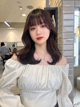 リリー(Lilley) 【lilley 稲永麻衣】顔周りカット+ブリーチなし+天神韓国ヘア