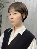 コート 表参道(Cote) Cote 美髪/ダークアッシュ/セミディ/前髪カット/ショートヘア