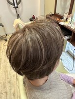 ヘアーズ ジール(hair's Zeal)&nbsp;白髪ぼかしハイライト☆ベージュ