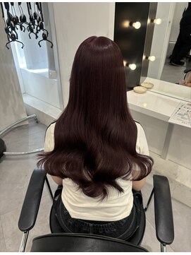 エトバイイオエ(et by ioe) 黒髪/ボブルフ/ネビージュ/小顔/ワンレン/髪質改善/グレージュ