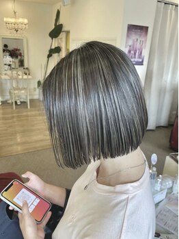 ステラ 吉祥院(stella)の写真/根元の白髪の伸びがすぐに気になる…2ヶ月経っても気になりにくい【白髪ぼかし/ハイライト】がオススメ☆