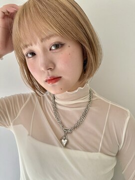 バズ ビー 自由が丘店(BUZZ bee) 【BUZZbee小出】ガーリーボブ×ミルクティー