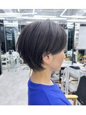似合わせカット/ショートボブ/小顔ヘア/メルティカラー/くせ毛