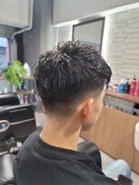 ロワジール 松戸店(Loisirs)&nbsp;スキンフェード×ニュアンスパーマ