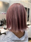 深めピンク 西葛西ハイトーンカラー