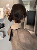ツイン団子アレンジ