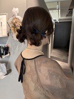 ポノ(po_no)&nbsp;ツイン団子アレンジ