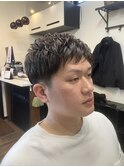 ニュアンスパーマ/韓国マッシュ/スパイキーショート/戸塚安行