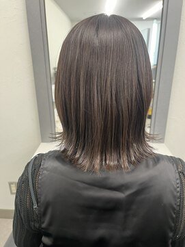 ガルボヘアー 桟橋店(garbo hair) 透明感カラー 艶髪 トリートメント ボブ 梅雨