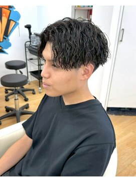 ビカムメンズヘアー 栄店(become men's hair) 縦落ちパーマ/ツイストスパイラルパーマ