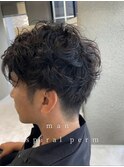 メンズカット×スパイラルパーマ ¥15800～【中野美容室】