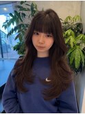 韓国レイヤー/くびれレイヤー/顔周りレイヤー/ロング