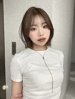 リリー(Lilley)&nbsp;ボブカット/福岡韓国ヘア/目元強調前髪