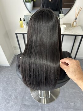 エトワ(et toi) 縮毛矯正×モノグレージュ