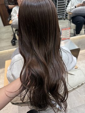 チョコレートブラウンイルミナカラー×小野ふゆり