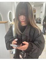 anfig 吉祥寺 ケアブリーチレイヤーカット髪質改善ダブルカラー【2月下旬OPEN(予定)】&nbsp;アンブレラカラー／ホワイトカラー