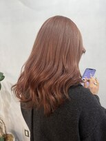 エイト プラット 渋谷2号店(EIGHT plat)&nbsp;ピンクベージュ　ブリーチカラー　1/16