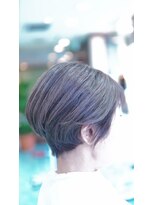 ネス(NESS) アッシュマットなハイライトの入ったショート123