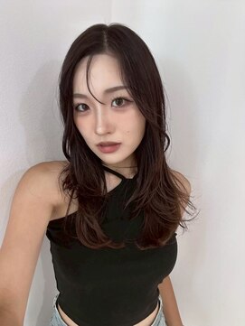 ザシェノンウメダ(THA CHAINON UMEDA) 着物ヘア/大人ガーリー/ダークアッシュ/似合わせカット/心斎橋